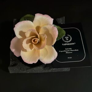 Authentic Napoleon Porcelain Rose